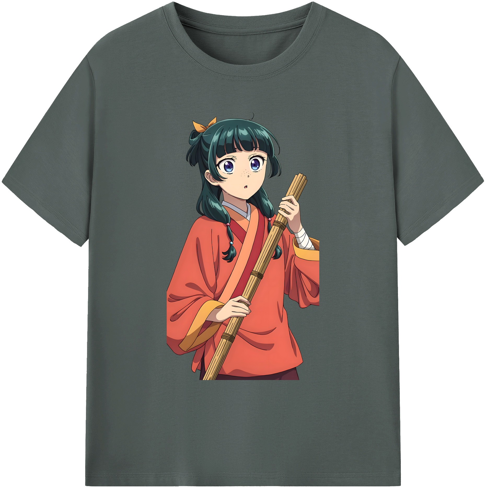 （画像用） 薬屋のひとりごと The Apothecary Diaries 綿100％ メンズ半袖Tシャツ｜肌触りやわらか＆通気性